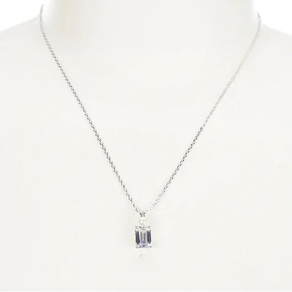 Kate Spade Bouquet Toss Stone Pendant Necklace - Picture 1 of 7